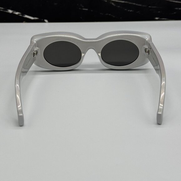 NEW LOEWE SILVER UNISEX SUNGLASSES LOEWE LW40033I 24C main image 5